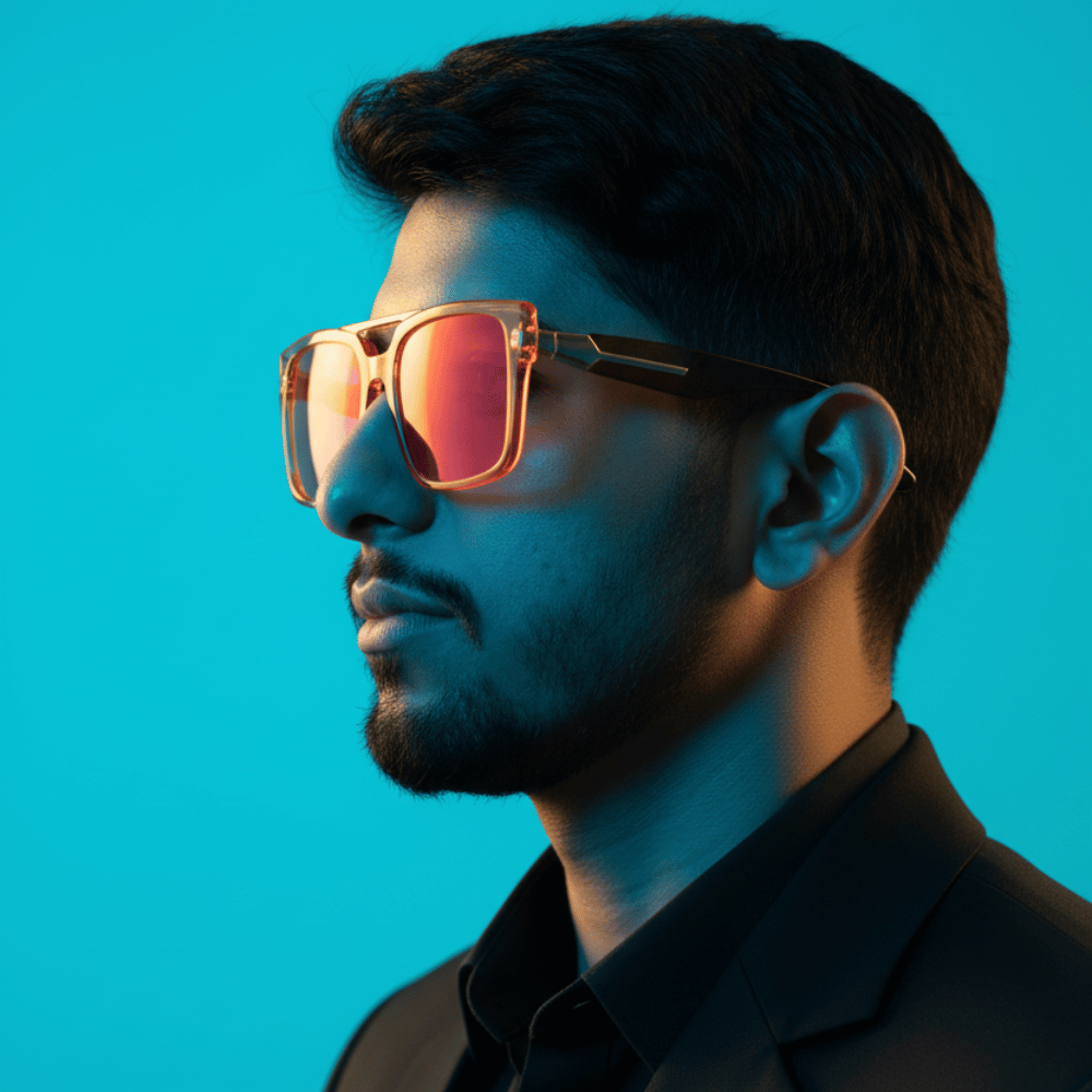 Image of a woman with braided hair adorned with various piercings, showcasing a unique and stylish appearance.